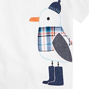 First Impressions Shirts & Tops - NWT First Impressions Penguin White T-Shirt 12mo First Impressions Shirts & Tops - NWT First Impressions Penguin White T-Shirt 12mo